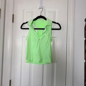 Sweatty Betty Power Match‎ Point Tennis Tank Matcha Green XXS